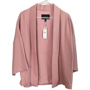 Banana Republic Blazer with Open Front Shawl Collar Size Medium